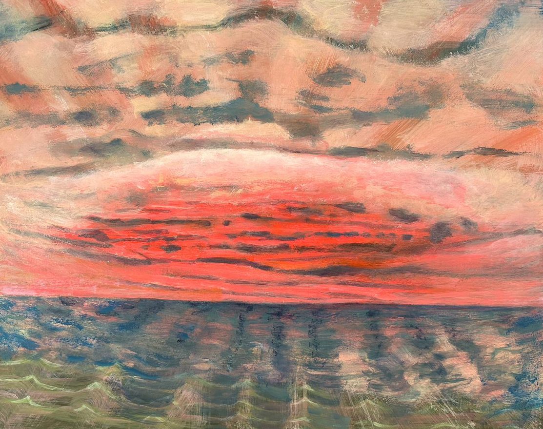 Painting by Nancy Diamond